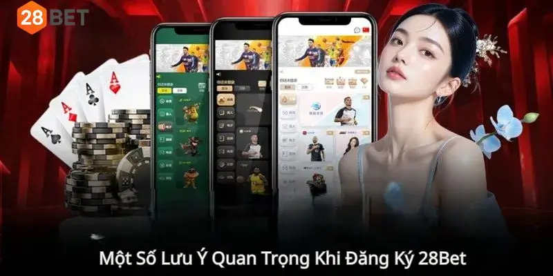 Một Số Lưu Ý Quan Trọng Khi Đăng Ký 28Bet