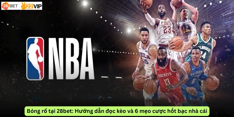Bóng rổ tại 28bet: Hướng dẫn đọc kèo và 6 mẹo cược hốt bạc nhà cái